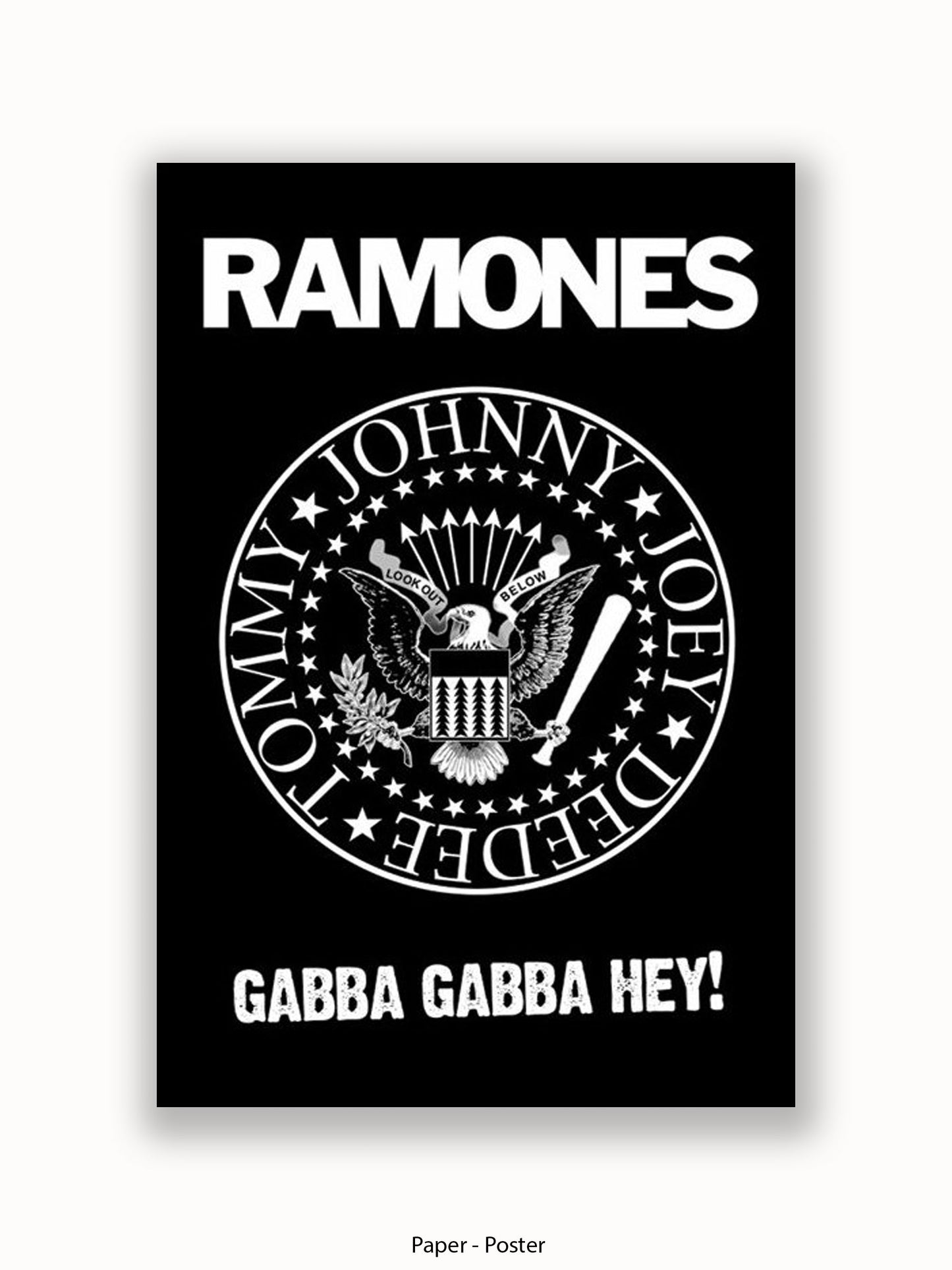 Ramones   Logo Poster