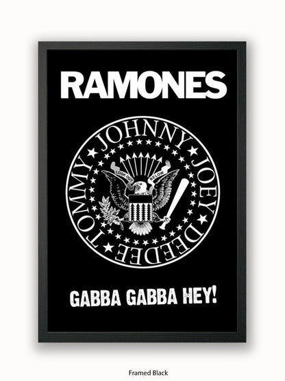 Ramones   Logo Poster