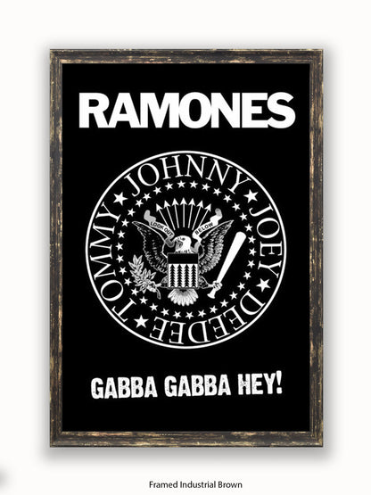 Ramones   Logo Poster