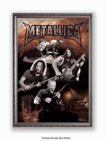 Metallica   Metal Poster