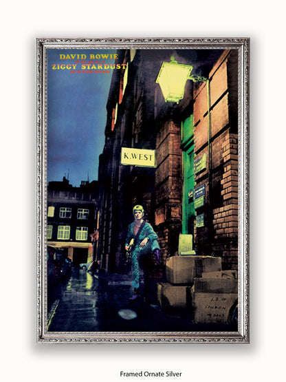 David Bowie   Ziggy Stardust  Album Cover Poster