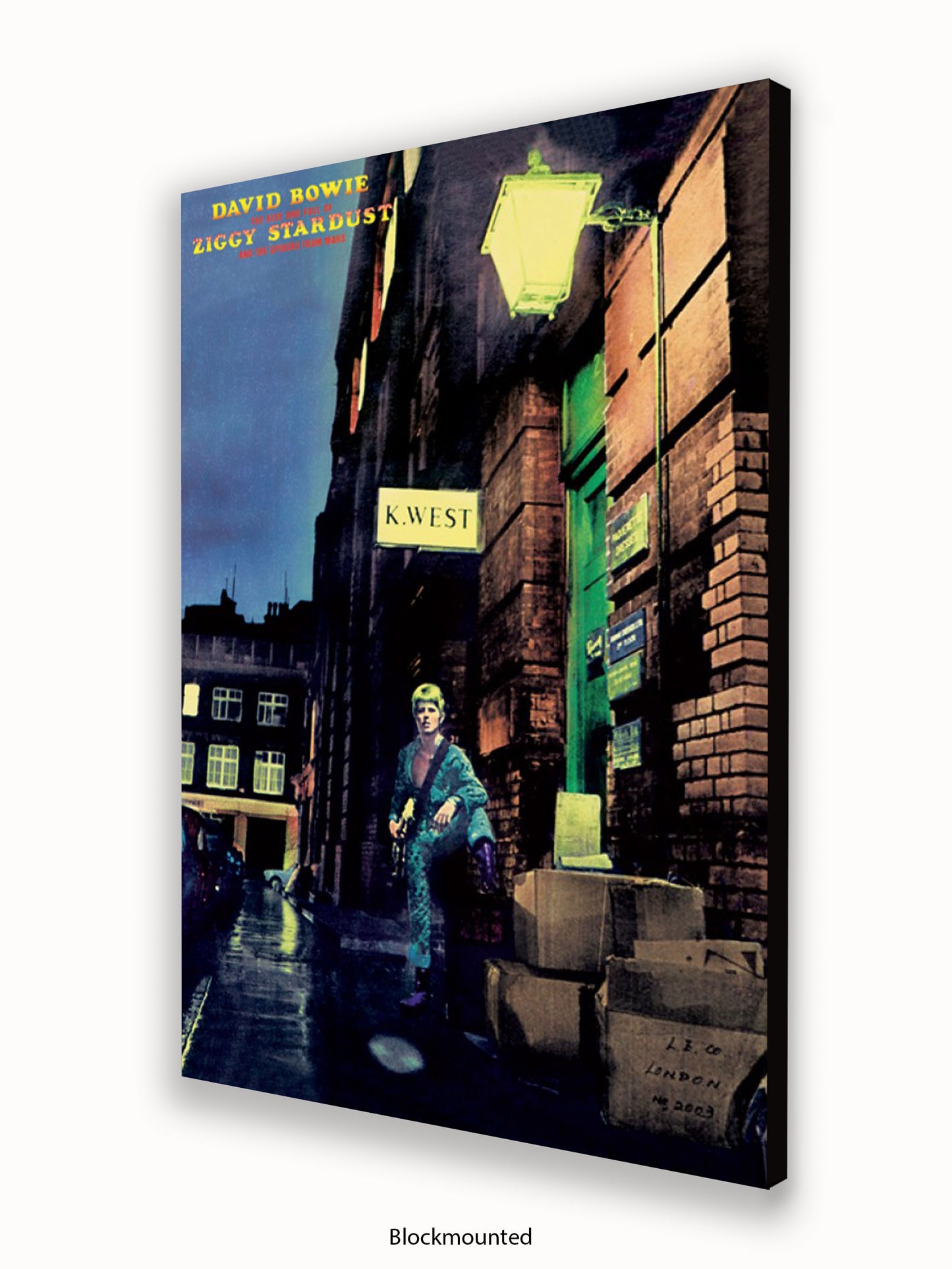 David Bowie   Ziggy Stardust  Album Cover Poster