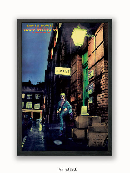 David Bowie   Ziggy Stardust  Album Cover Poster