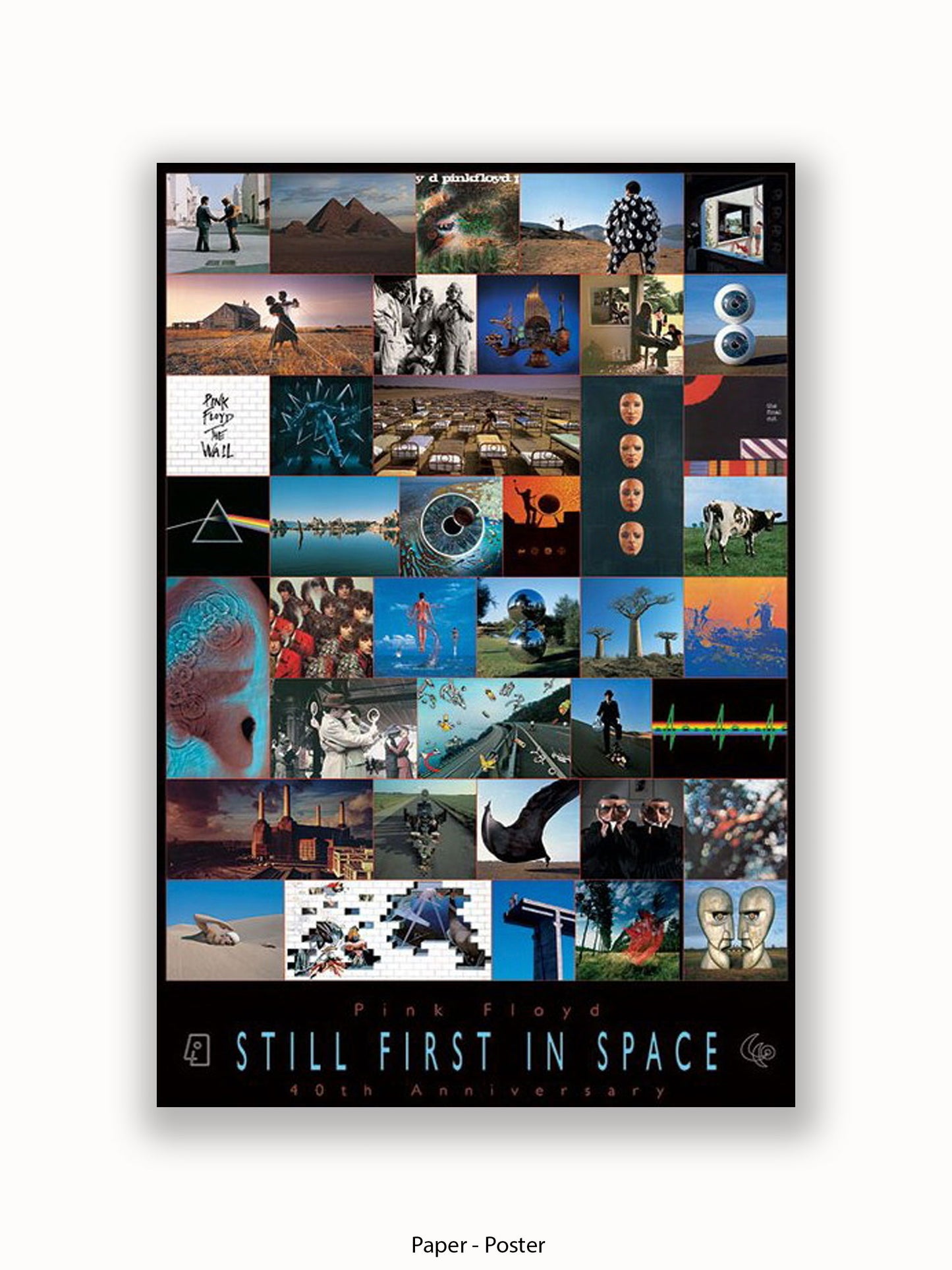 Pink Floyd  40th Anniversary Poster