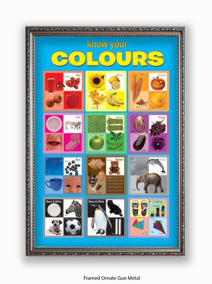 Know Your Colours Poster