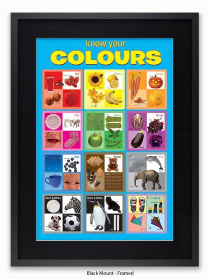 Know Your Colours Poster