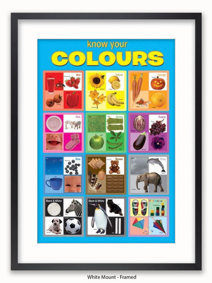 Know Your Colours Poster