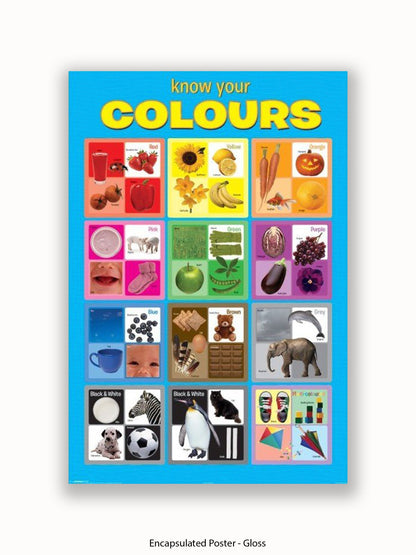 Know Your Colours Poster