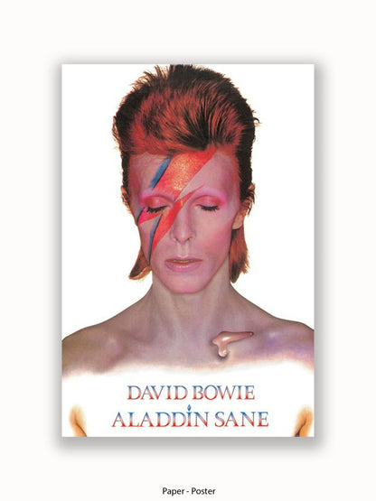 David Bowie   Aladdin Sane Poster