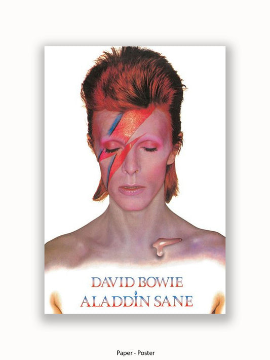 David Bowie   Aladdin Sane Poster