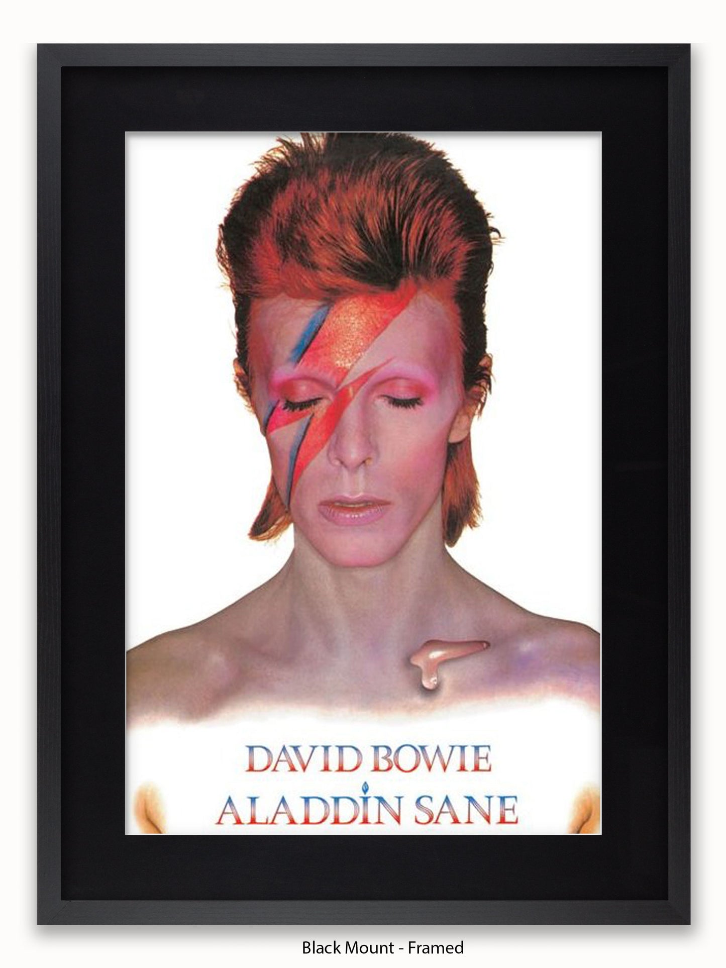 David Bowie   Aladdin Sane Poster