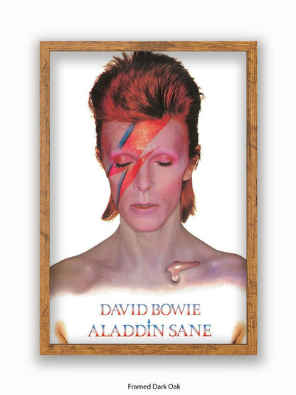 David Bowie   Aladdin Sane Poster