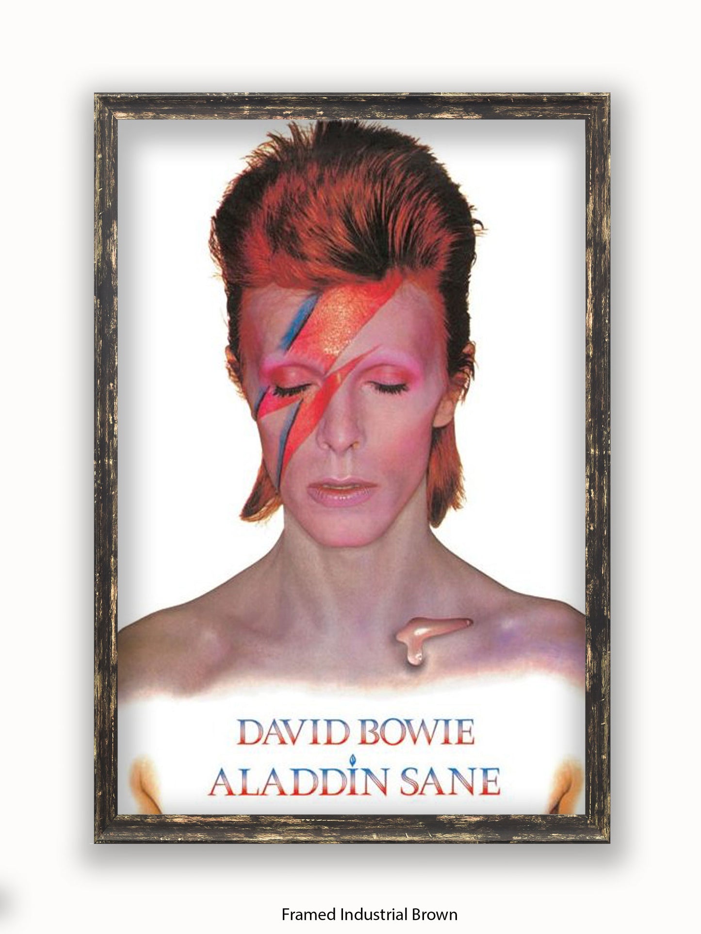 David Bowie   Aladdin Sane Poster