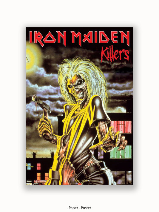 Iron Maiden   Killers Poster