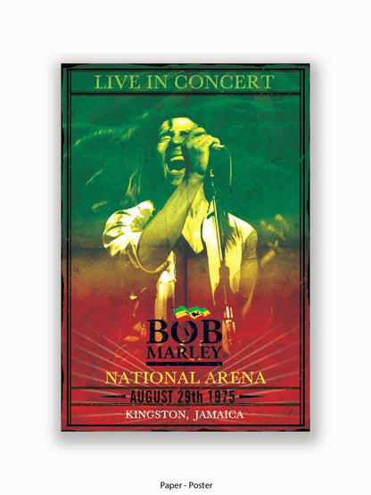 Bob Marley   Concert Poster