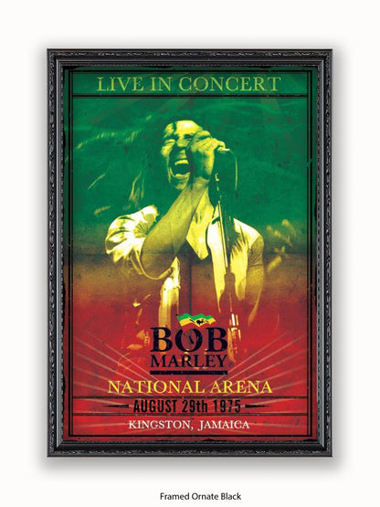 Bob Marley   Concert Poster