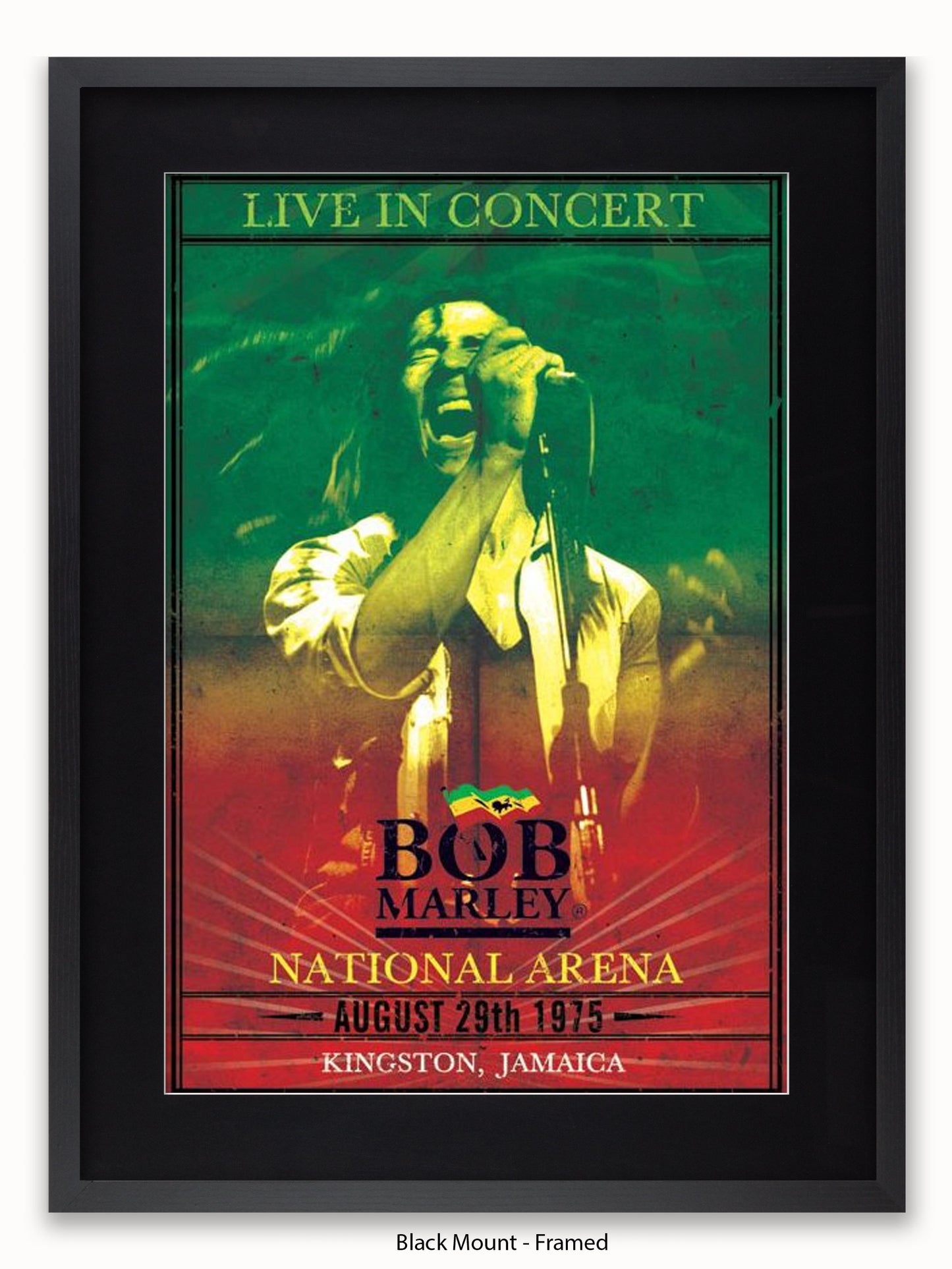 Bob Marley   Concert Poster