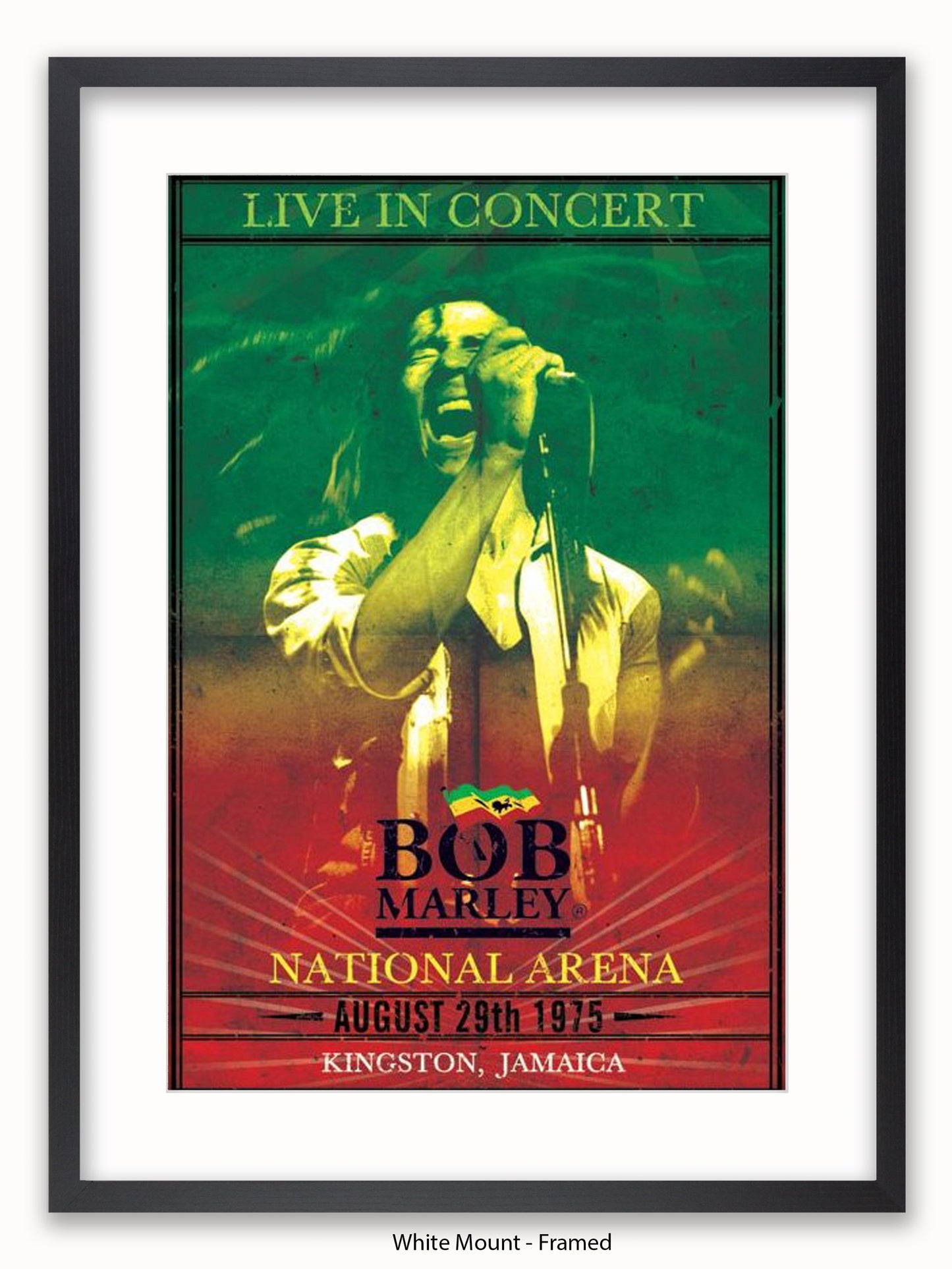 Bob Marley   Concert Poster