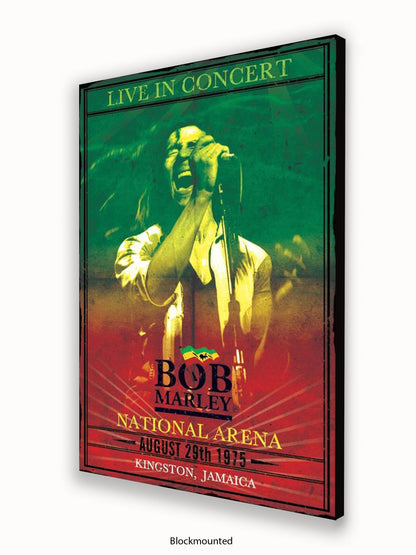 Bob Marley   Concert Poster