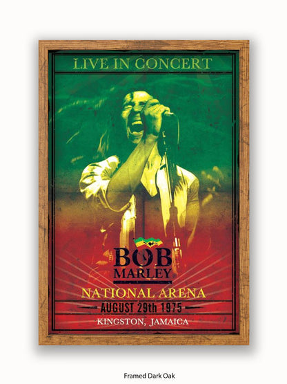 Bob Marley   Concert Poster