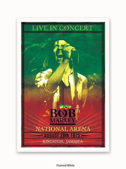 Bob Marley   Concert Poster