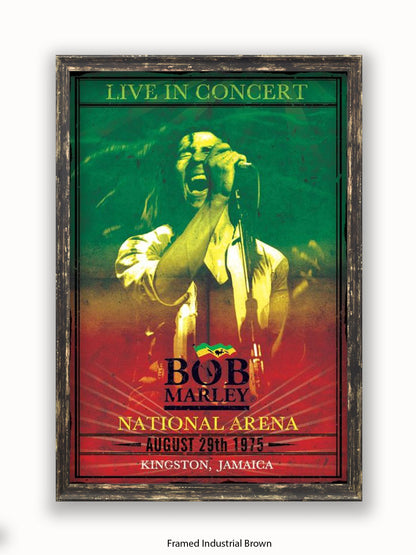 Bob Marley   Concert Poster