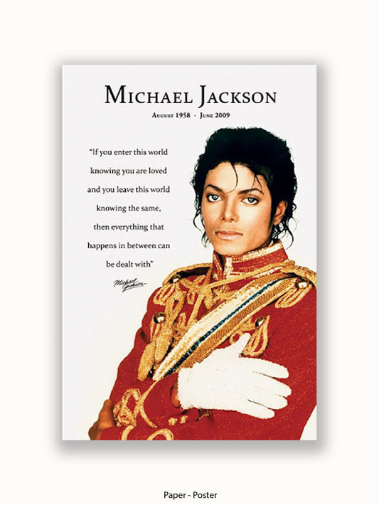 Michael JacksonÊ  If You Enter This World Poster