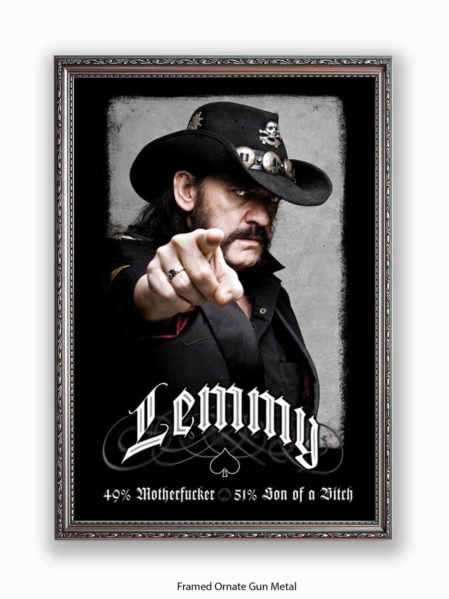 Motorhead  Lemmy   49% Mofo Poster