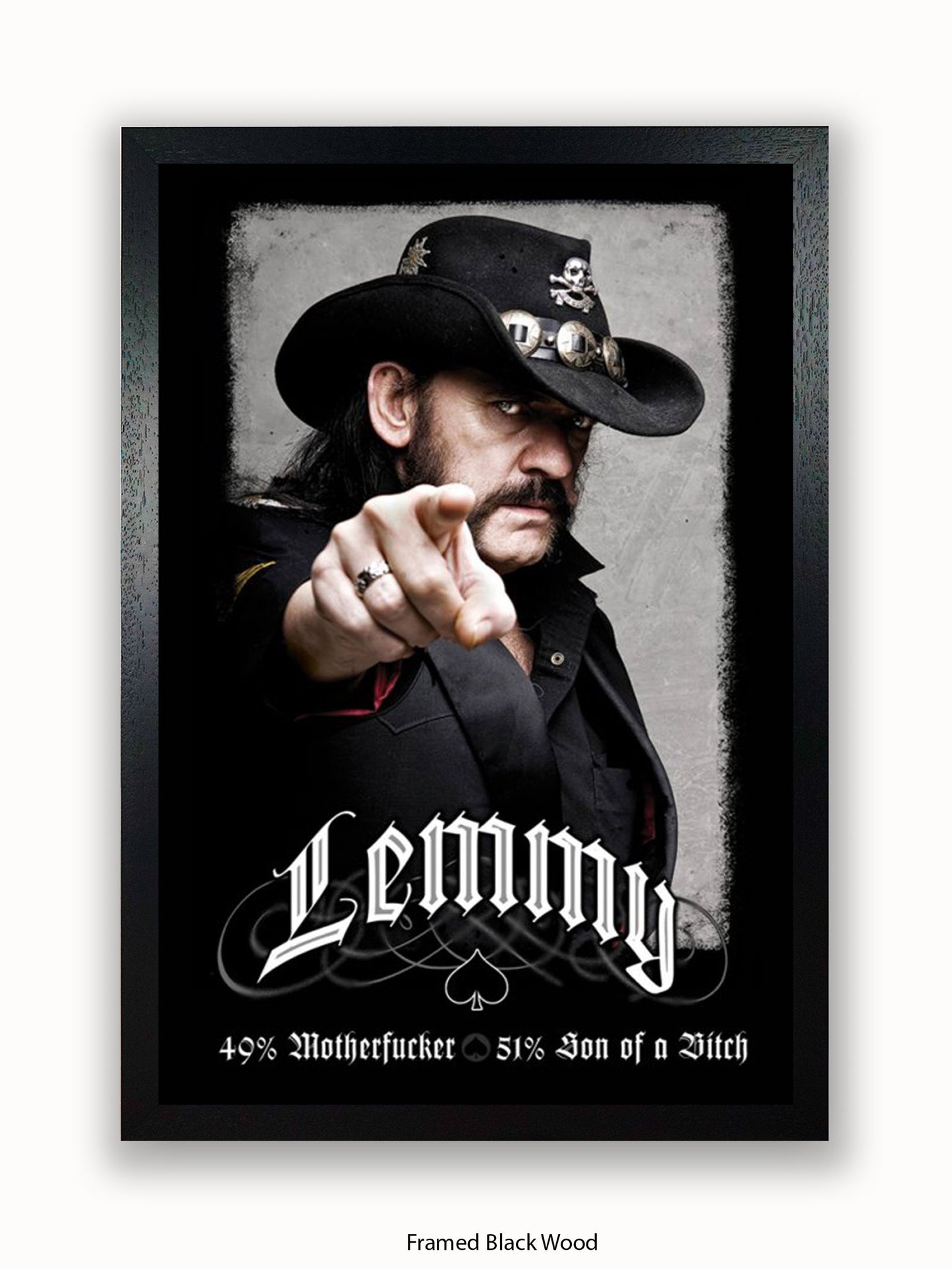 Motorhead  Lemmy   49% Mofo Poster