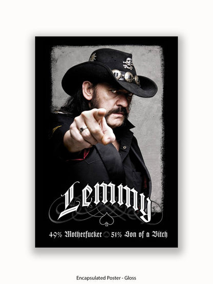 Motorhead  Lemmy   49% Mofo Poster