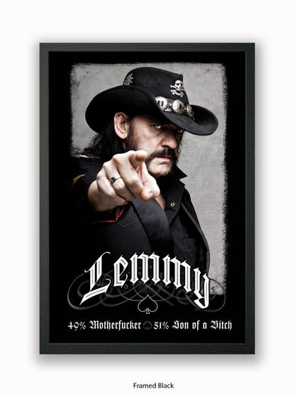 Motorhead  Lemmy   49% Mofo Poster