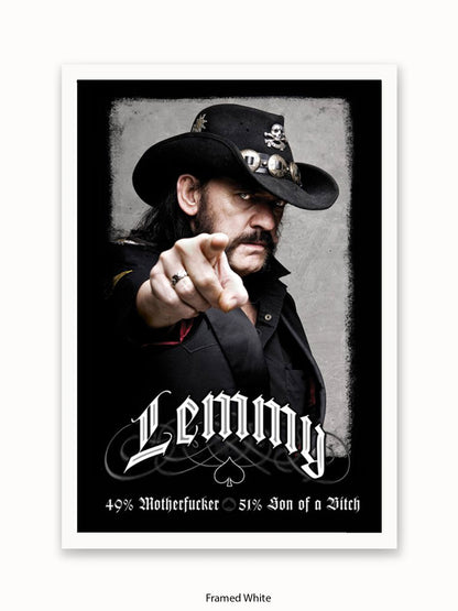 Motorhead  Lemmy   49% Mofo Poster