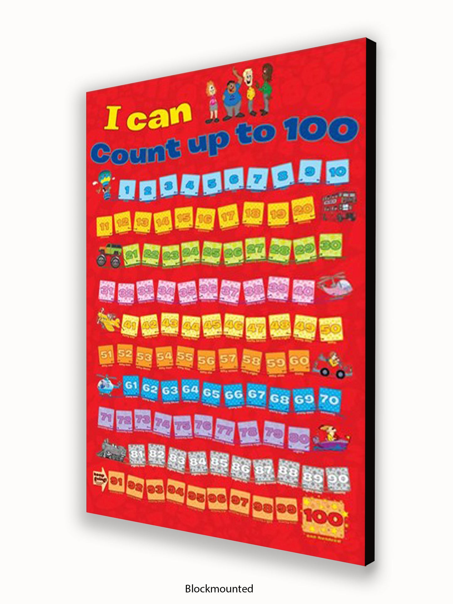 I Can Count Up to 100 Poster