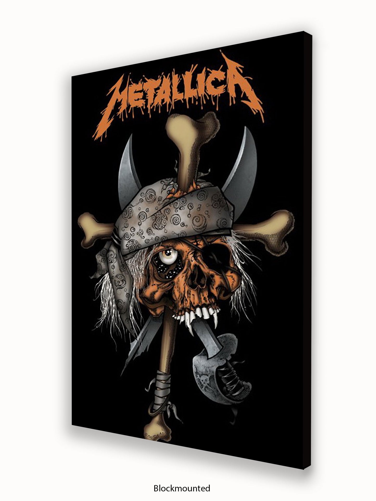 Metallica   Pirate Skull Poster