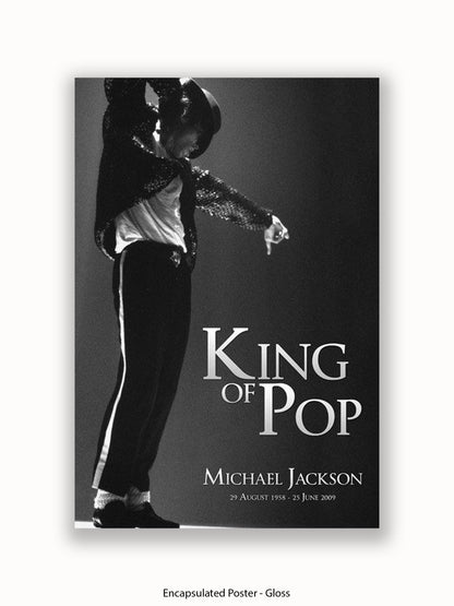 Michael Jackson  King Of Pop Poster