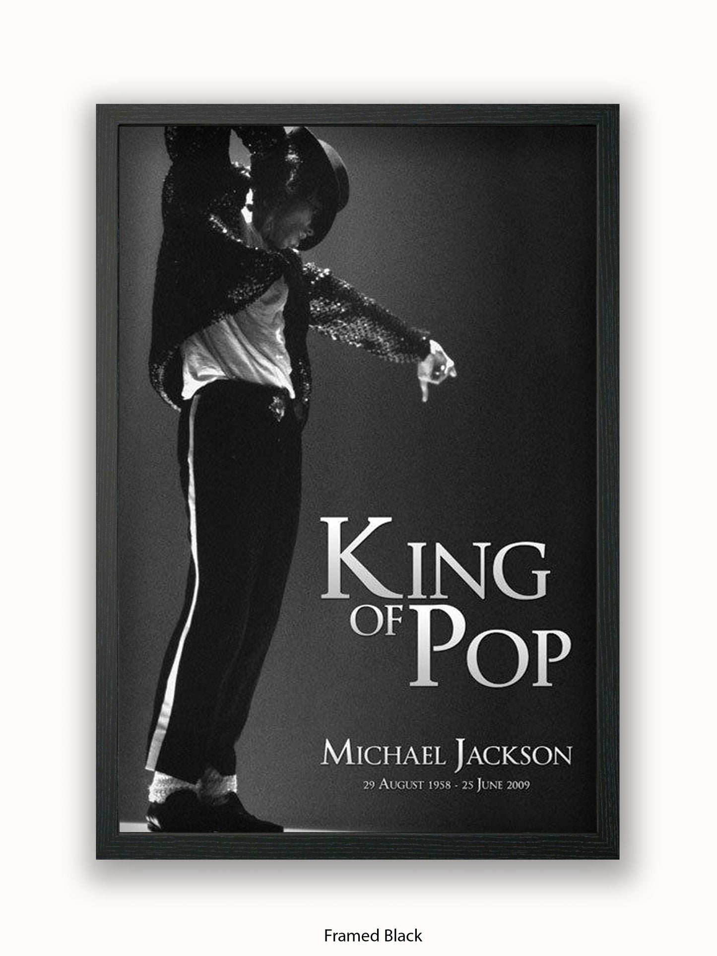 Michael Jackson  King Of Pop Poster