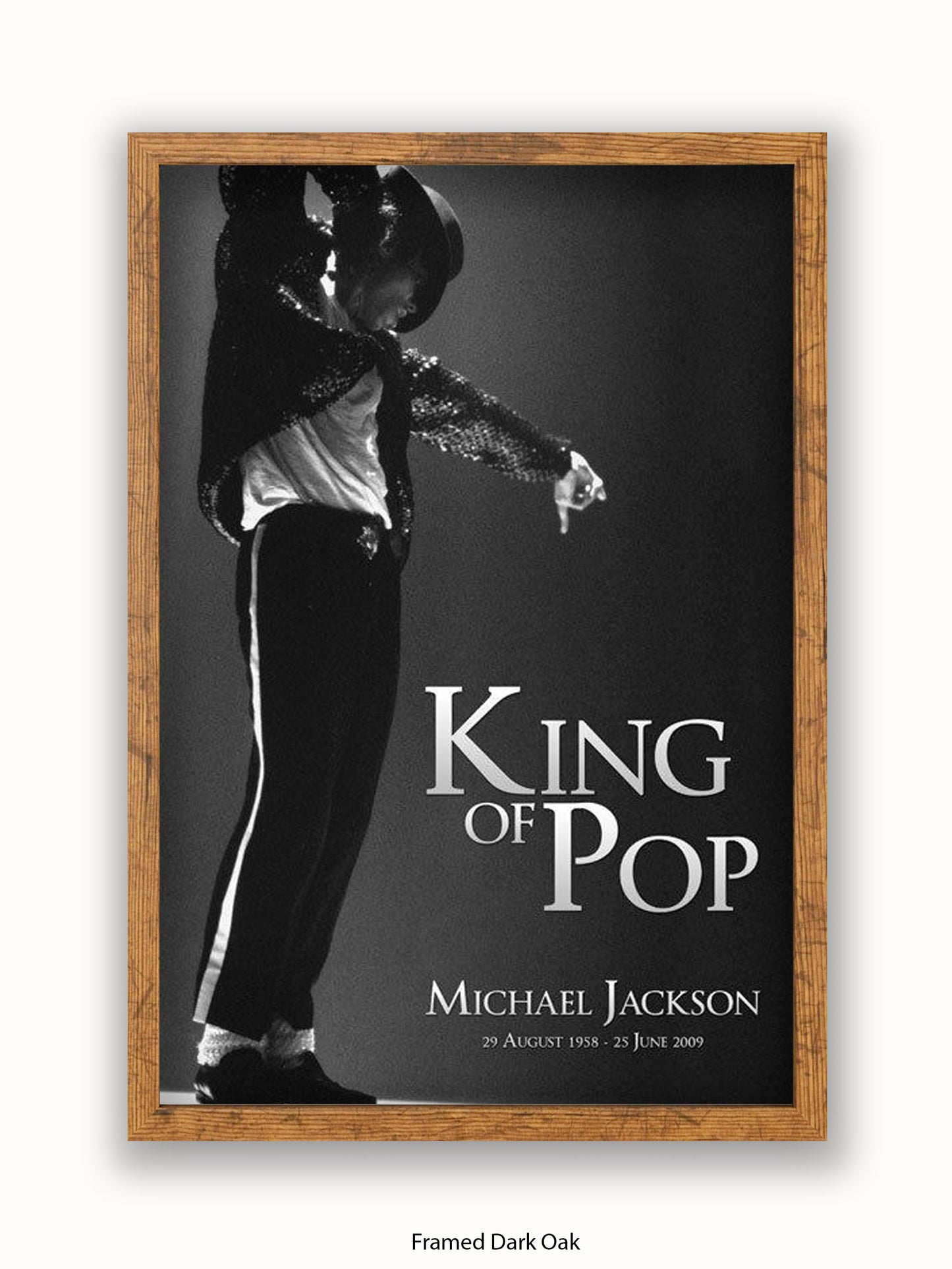 Michael Jackson  King Of Pop Poster