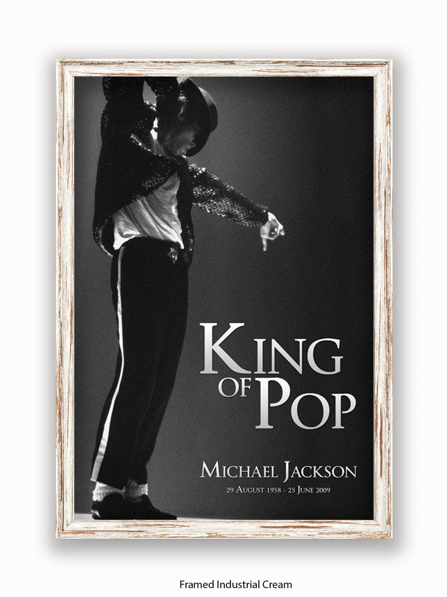 Michael Jackson  King Of Pop Poster