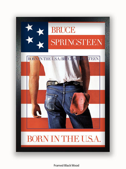 Bruce Springsteen   Born In The U.S.A Poster