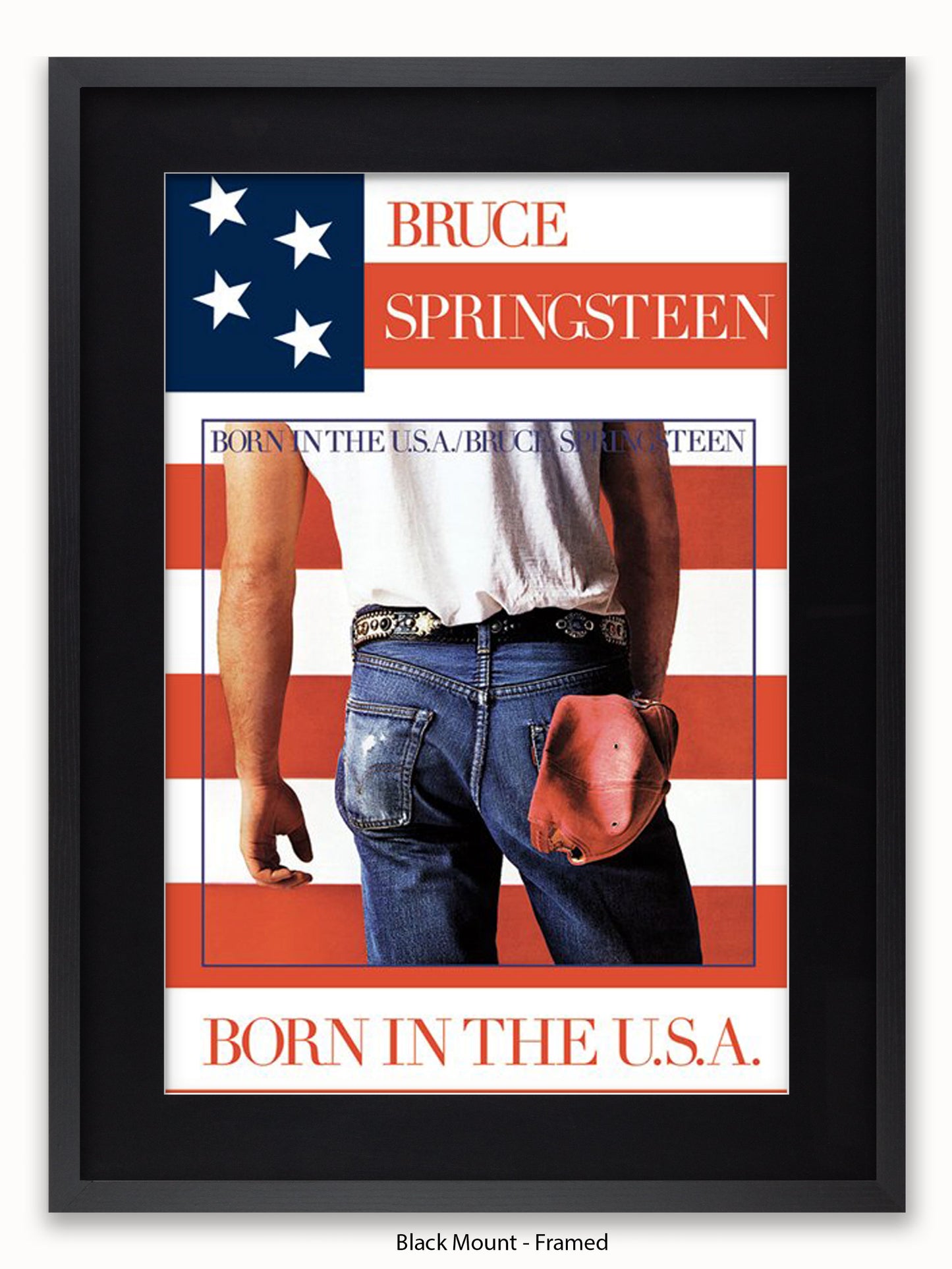 Bruce Springsteen   Born In The U.S.A Poster