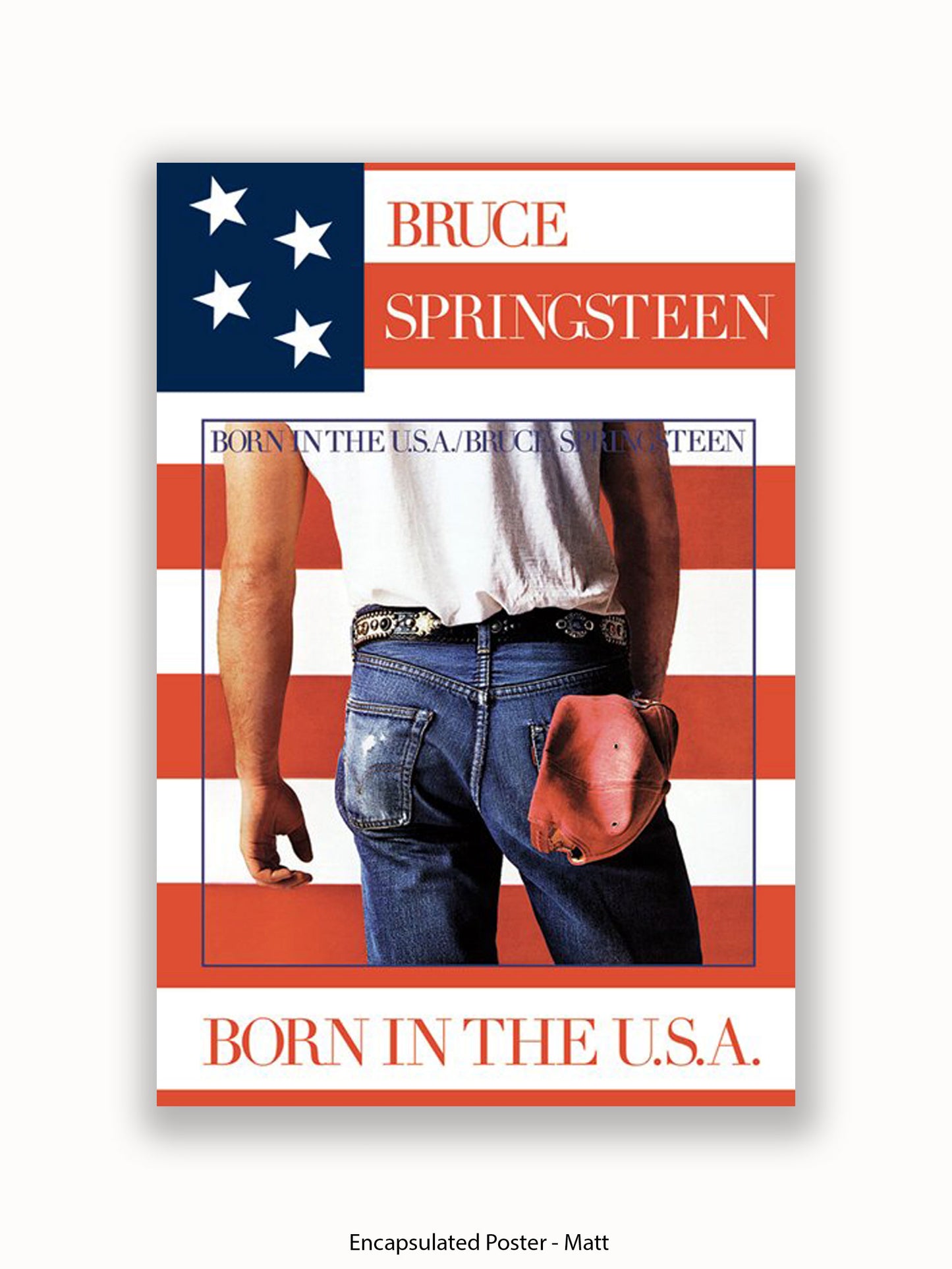 Bruce Springsteen   Born In The U.S.A Poster