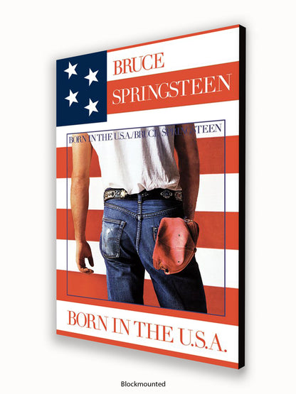 Bruce Springsteen   Born In The U.S.A Poster