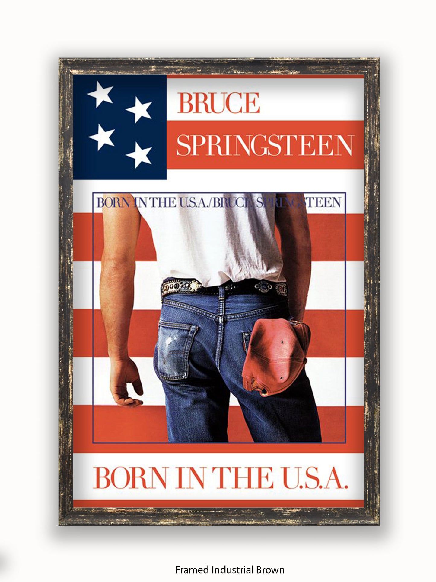 Bruce Springsteen   Born In The U.S.A Poster