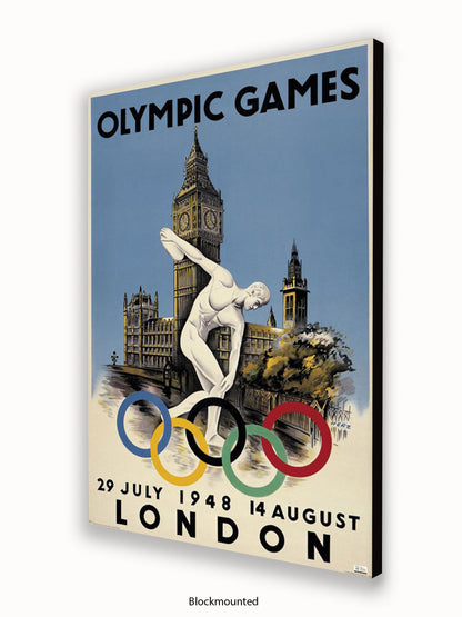 London 1948 Olympics Poster