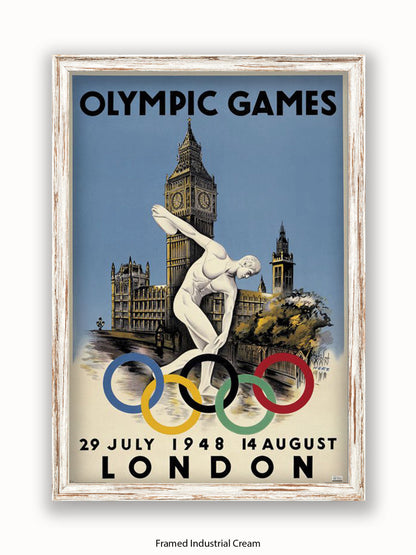 London 1948 Olympics Poster