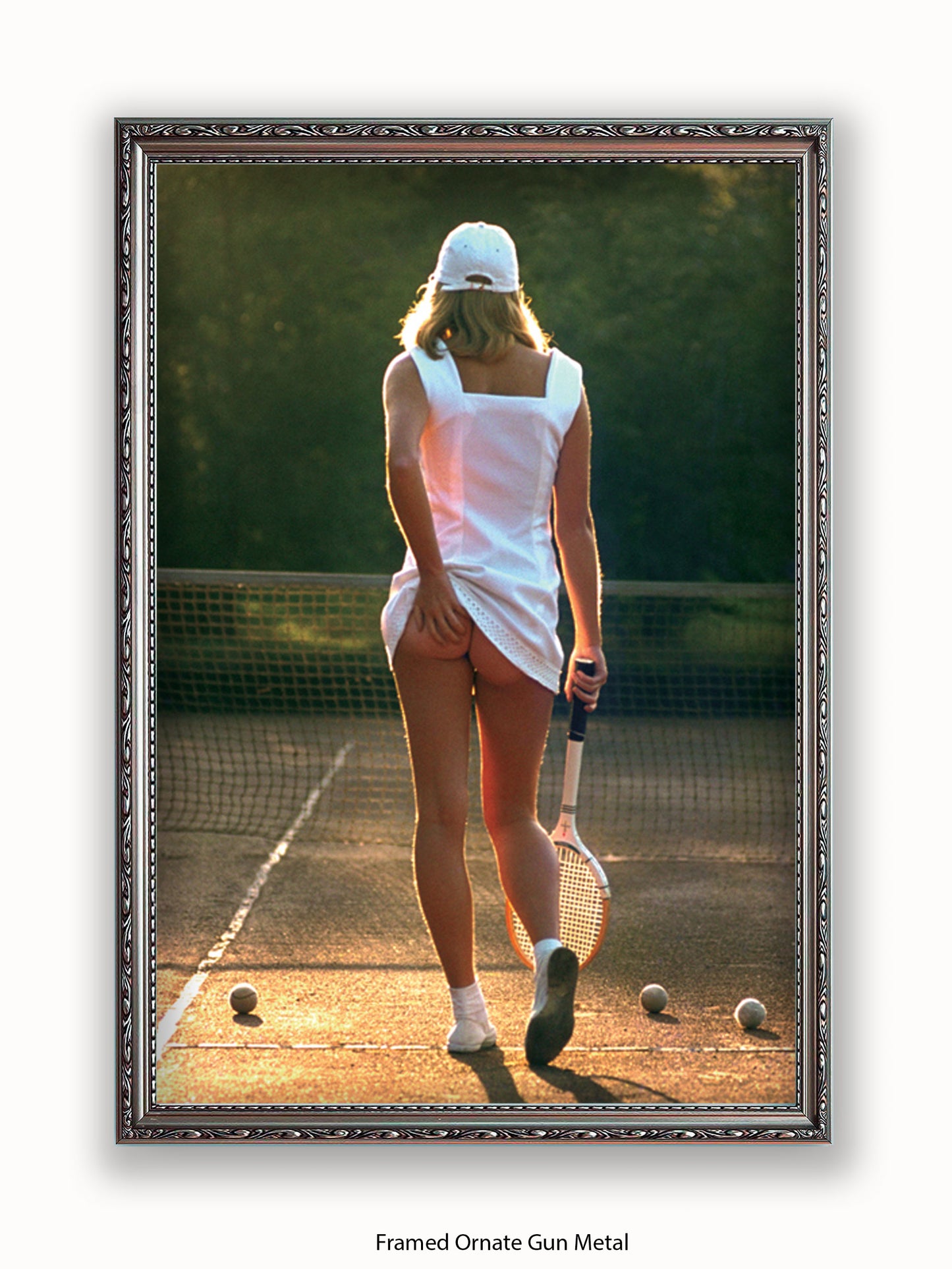 Tennis Girl Poster