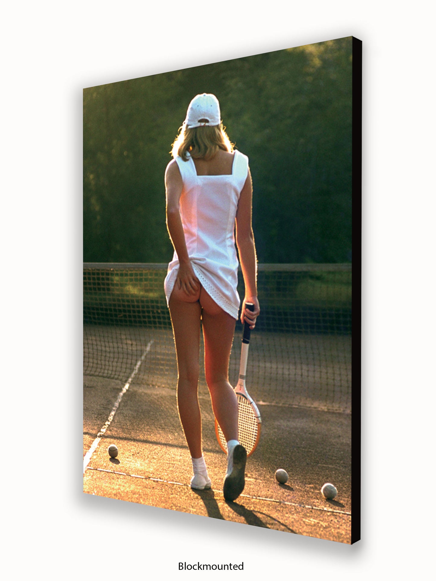 Tennis Girl Poster