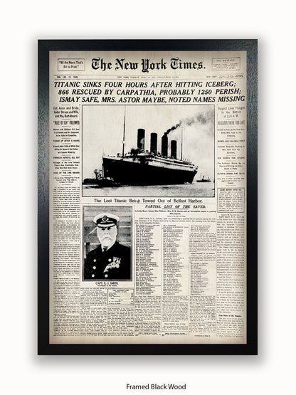 Titanic  The New York Times Poster