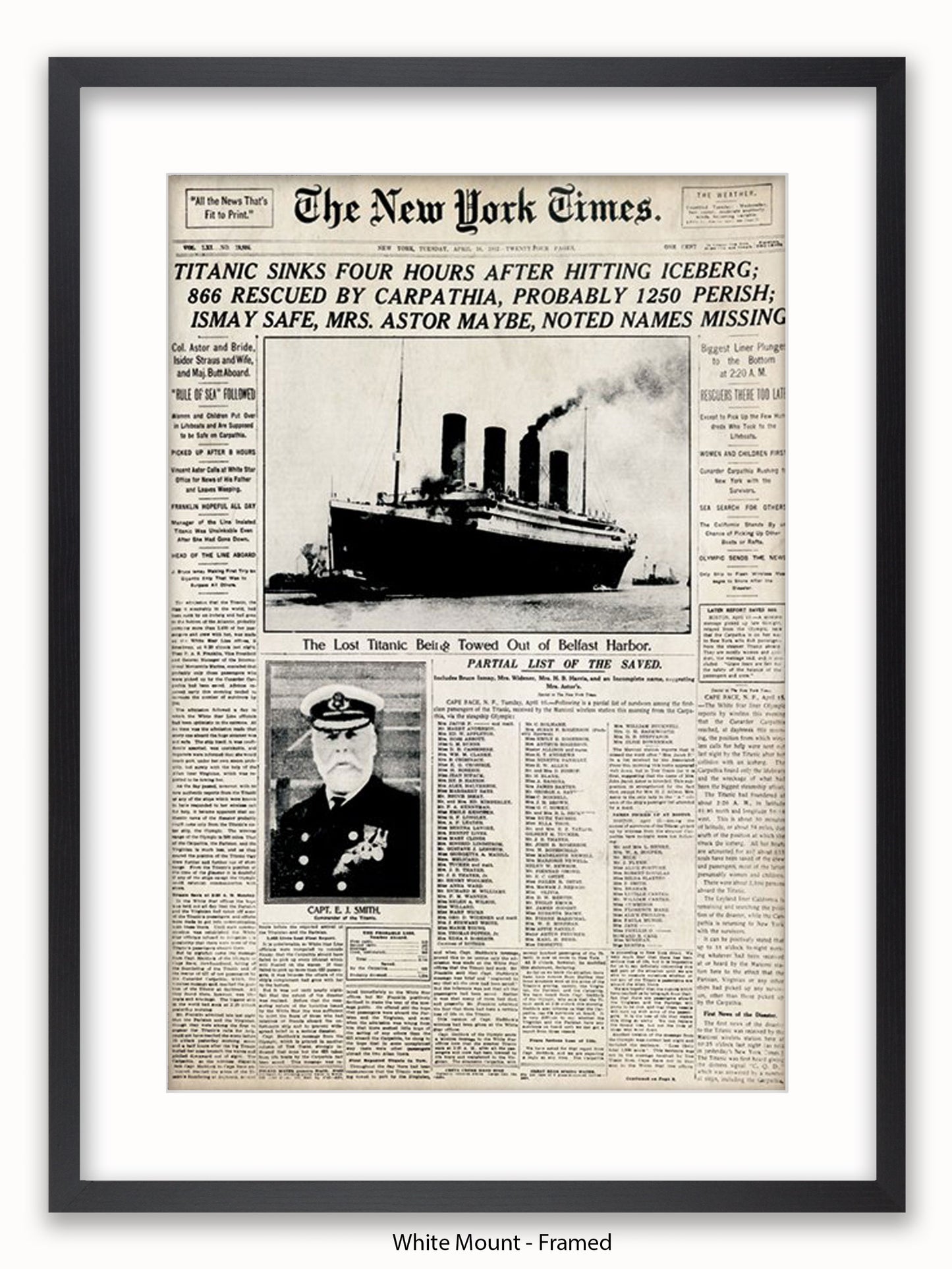 Titanic  The New York Times Poster