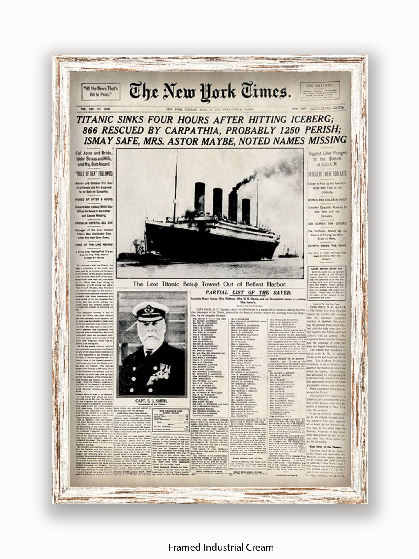 Titanic  The New York Times Poster